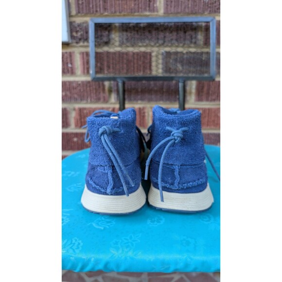 Ransom Alta Mid Blue Suede Chukka Moccasin SneakersMens Sz 8 main image 4